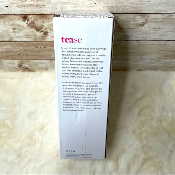 🌸Tease 3 in 1 Sustainable Tea Tumbler🌸 - Picture 12 of 16